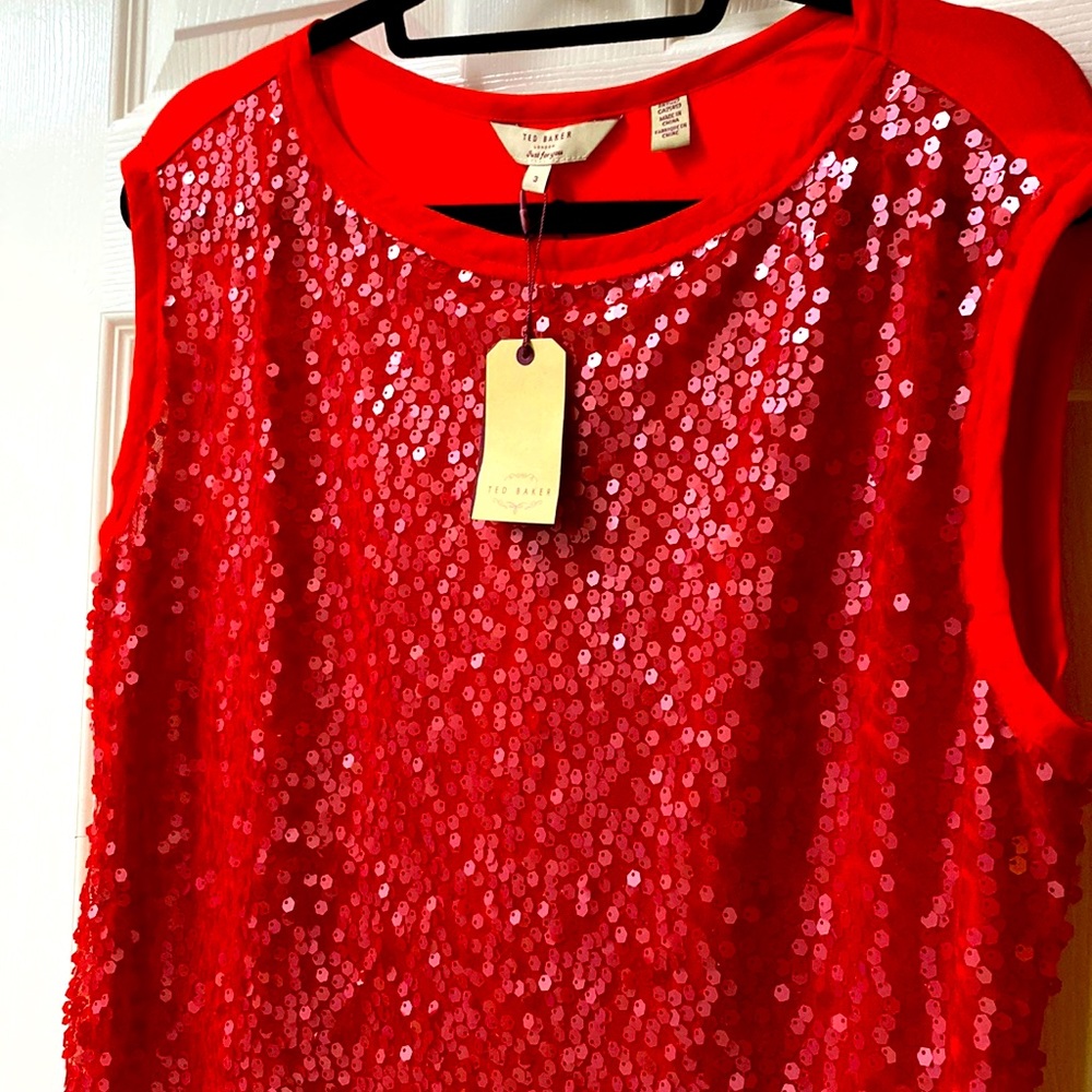 Ted Baker sequined top